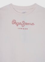 mousse suéter con logo estampado Pepe Jeans 06X41404 chica - Imagen 3