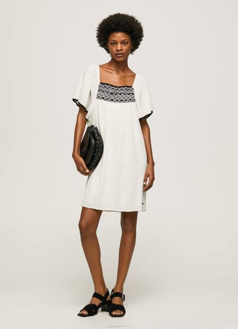 mousse_vestido_de_algodon_bambula_pepe_jeans_06x4188_mujer.jpg mousse vestido de algodón bambula Pepe Jeans 06X4188 mujer - Imagen 1