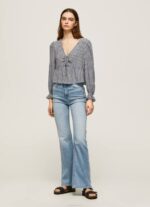 multi blusa con logo estampado Pepe Jeans 06X4364 mujer - Imagen 2
