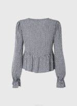 multi blusa con logo estampado Pepe Jeans 06X4364 mujer - Imagen 5