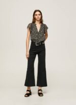 multi blusa de gasa con estampado floral Pepe Jeans 06X4367 mujer - Imagen 2