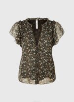 multi blusa de gasa con estampado floral Pepe Jeans 06X4367 mujer - Imagen 5