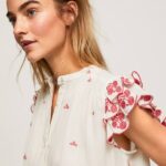 multi blusa mao detalles bordados Pepe Jeans 06X4322 mujer