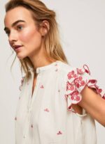 multi blusa mao detalles bordados Pepe Jeans 06X4322 mujer