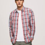 multi camisa de popelina a cuadros loick Pepe Jeans 06X41067 hombres