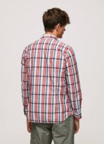 multi camisa de popelina a cuadros loick Pepe Jeans 06X41067 hombres - Imagen 4