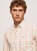 multi camisa de popelina a cuadros lory Pepe Jeans 06X41068 hombres - Imagen 4