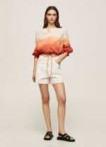 multi camisa desteñida con diseño colour block Pepe Jeans 06X4338 mujer - Imagen 2