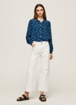 multi camisa floral manga larga Pepe Jeans 06X4371 mujer - Imagen 2