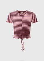multi camiseta con estampado de rayas Pepe Jeans 06X4442 mujer - Imagen 5
