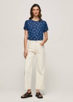multi camiseta con estampado floral Pepe Jeans 06X4444 mujer - Imagen 2