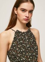 multi camiseta sin mangas con estampado floral Pepe Jeans 06X4366 mujer