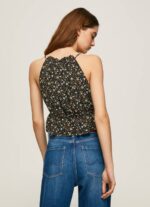 multi camiseta sin mangas con estampado floral Pepe Jeans 06X4366 mujer - Imagen 4