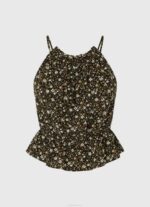multi camiseta sin mangas con estampado floral Pepe Jeans 06X4366 mujer - Imagen 5