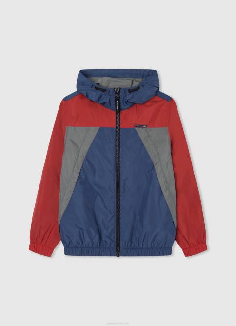 multi chamarra cortavientos con diseño colour block Pepe Jeans 06X41565 chico - Imagen 1