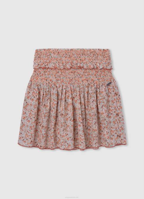 multi_falda_con_estampado_floral_pepe_jeans_06x41396_chica.jpg multi falda con estampado floral Pepe Jeans 06X41396 chica - Imagen 1