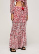 multi falda con estampado floral Pepe Jeans 06X4477 mujer - Imagen 2