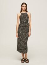 multi falda con estampado floral Pepe Jeans 06X4482 mujer