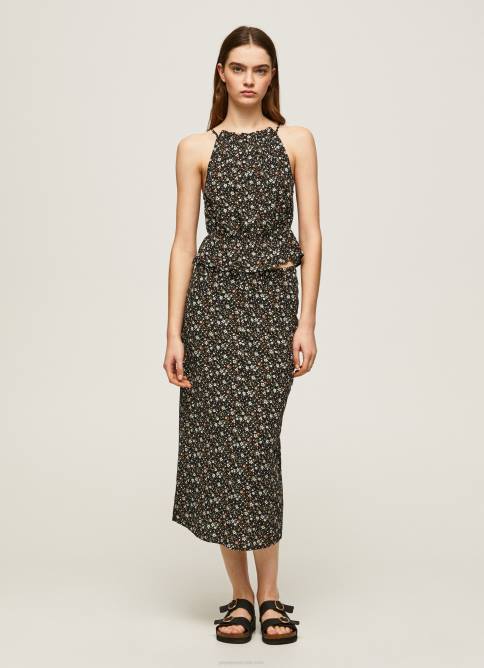 multi_falda_con_estampado_floral_pepe_jeans_06x4482_mujer.jpg multi falda con estampado floral Pepe Jeans 06X4482 mujer - Imagen 1