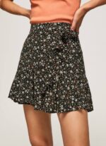 multi falda con estampado floral Pepe Jeans 06X4483 mujer - Imagen 3