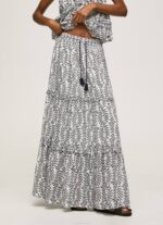 multi falda con estampado ornamental Pepe Jeans 06X4476 mujer - Imagen 2