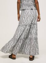 multi falda con estampado ornamental Pepe Jeans 06X4476 mujer - Imagen 4
