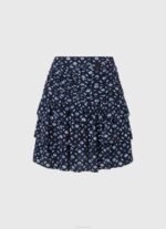 multi falda corta con estampado geométrico Pepe Jeans 06X4497 mujer - Imagen 5