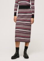 multi falda midi de canalé Pepe Jeans 06X4501 mujer - Imagen 2