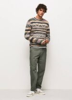 multi jersey a rayas con cuello redondo Pepe Jeans 06X4857 hombres - Imagen 2