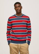 multi jersey de algodón con estampado de rayas Pepe Jeans 06X4861 hombres