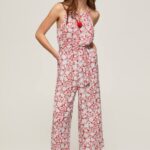 multi mono largo con estampado floral Pepe Jeans 06X4169 mujer