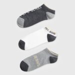 multi Pack de 3 calcetines tobilleros Pepe Jeans 06X41144 hombres
