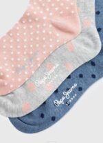 multi pack de 3 calcetines yara Pepe Jeans 06X4557 mujer - Imagen 2