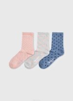 multi pack de 3 calcetines yara Pepe Jeans 06X4557 mujer