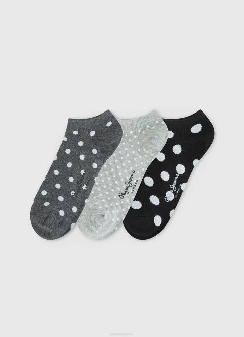 multi pack de 3 pares de calcetines kris Pepe Jeans 06X4556 mujer - Imagen 2