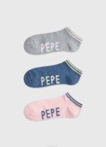 multi pack de 3 pares de calcetines kris Pepe Jeans 06X4556 mujer - Imagen 5