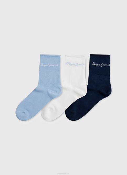 multi pack de 3 pares de calcetines Pepe Jeans 06X4559 mujer - Imagen 5