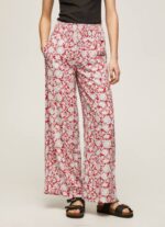 multi pantalones anchos con estampado floral Pepe Jeans 06X4304 mujer - Imagen 2