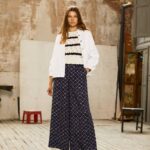 multi pantalones anchos estampados Pepe Jeans 06X4300 mujer
