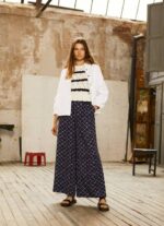 multi pantalones anchos estampados Pepe Jeans 06X4300 mujer