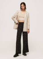 multi pantalones con estampado de cachemira Pepe Jeans 06X4293 mujer
