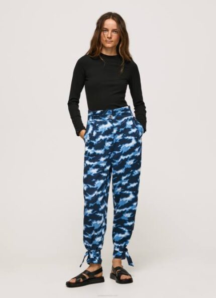multi pantalones con estampado militar Pepe Jeans 06X4305 mujer