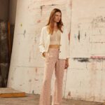 multi pantalones rectos con estampado floral Pepe Jeans 06X4314 mujer