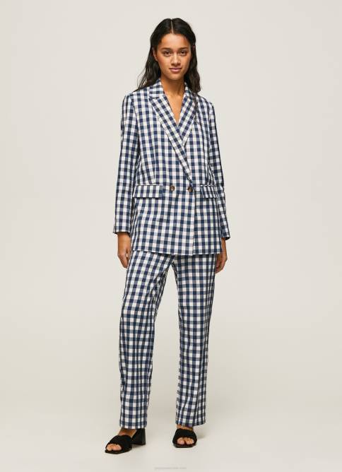 multi_pantalones_rectos_de_cuadros_vichy_pepe_jeans_06x4290_mujer.jpg multi pantalones rectos de cuadros vichy Pepe Jeans 06X4290 mujer - Imagen 1
