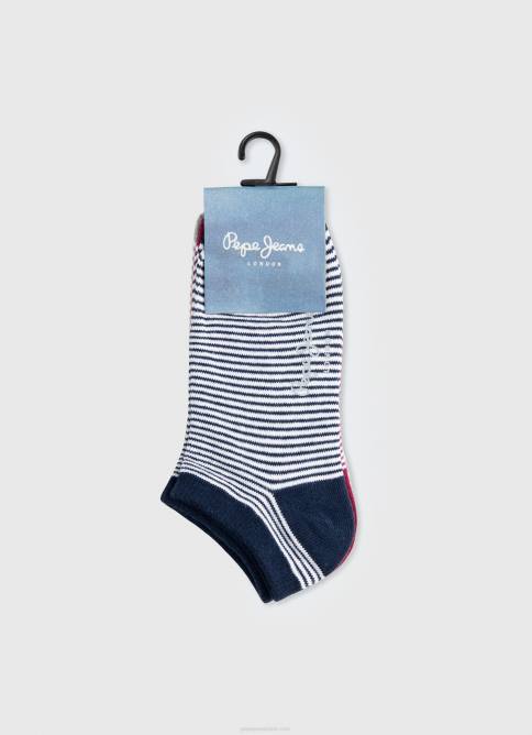 multi paquete de 3 pares de calcetines Lassie Pepe Jeans 06X4562 mujer - Imagen 3