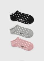 multi paquete de 3 pares de calcetines Pepe Jeans 06X4543 mujer
