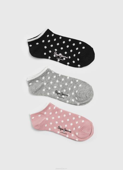 multi_paquete_de_3_pares_de_calcetines_pepe_jeans_06x4543_mujer.jpg multi paquete de 3 pares de calcetines Pepe Jeans 06X4543 mujer - Imagen 1