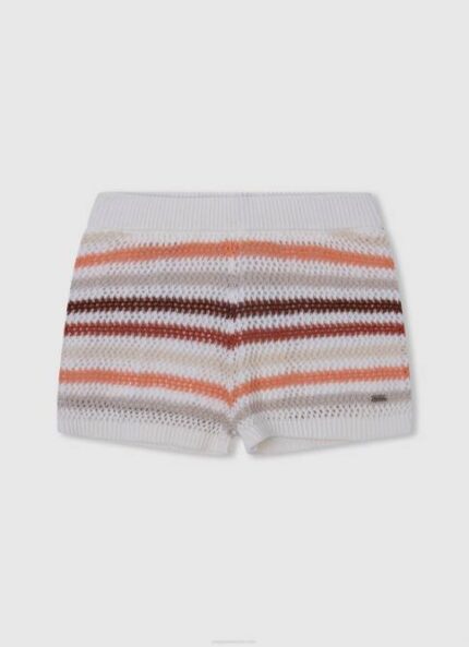 multi shorts coralinos con estampado de rayas Pepe Jeans 06X41506 chica