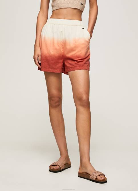 multi shorts de algodón con efecto desgastado Pepe Jeans 06X4506 mujer - Imagen 2