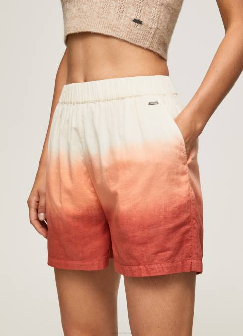 multi shorts de algodón con efecto desgastado Pepe Jeans 06X4506 mujer - Imagen 3